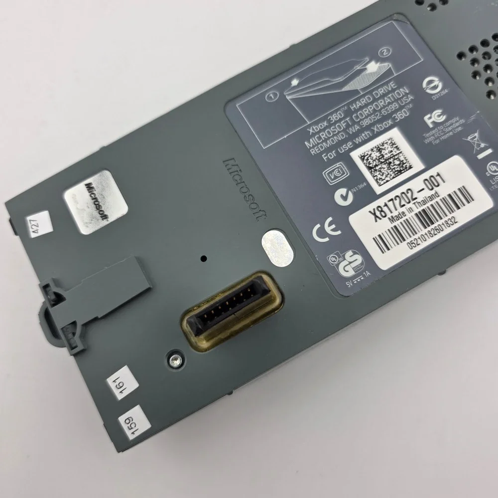 Microsoft Xbox 360 Hard Drive 60GB HDD Gray FAIR X817202-001‎